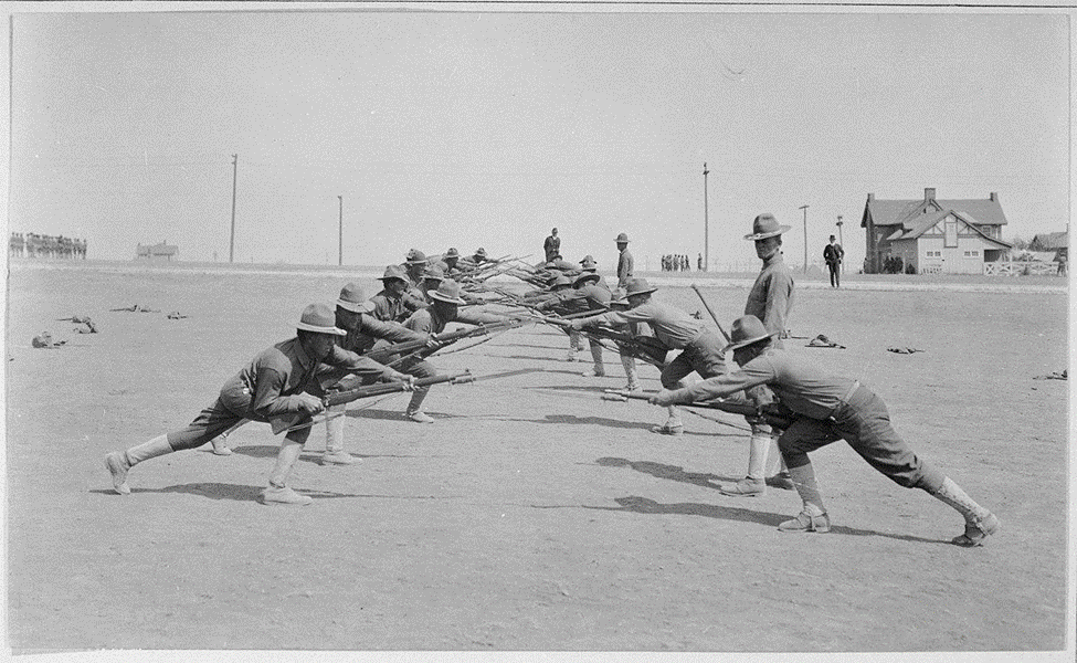 Camp Bowie training